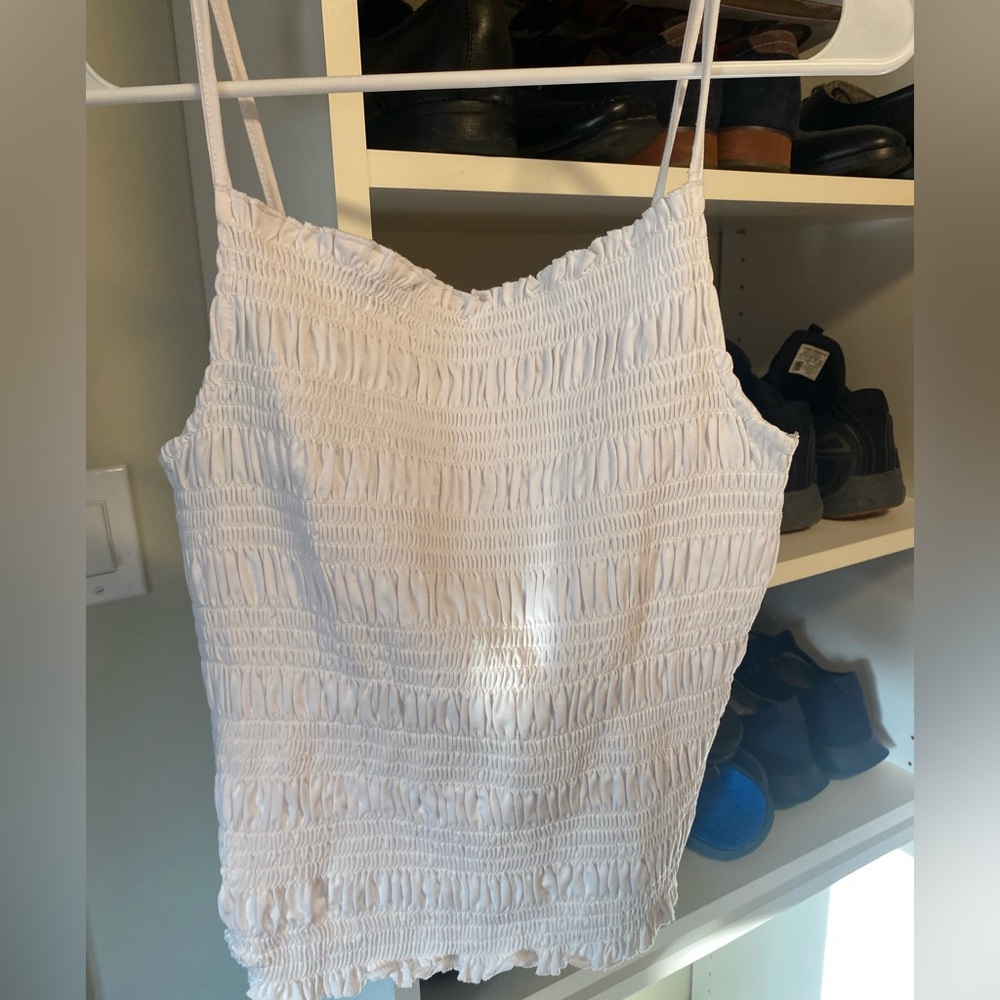 H&M Y2K Smocked Top